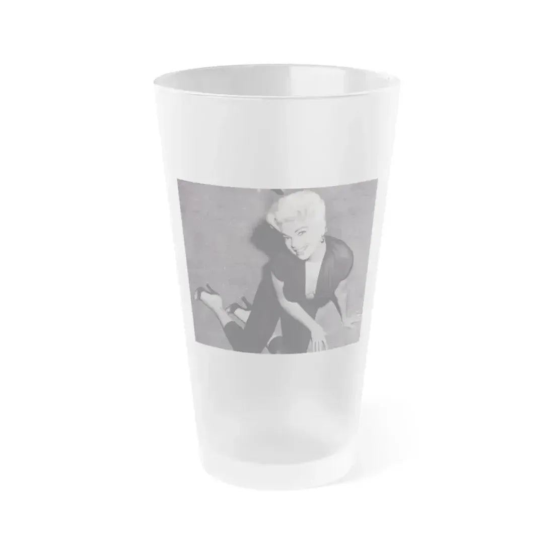 Barbara Nichols #474 (Vintage Female Icon) Frosted Pint Glass 16oz 16oz Frosted - Go Mug Yourself