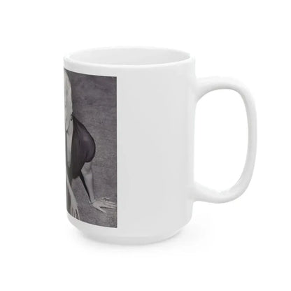 Barbara Nichols #474 (Vintage Female Icon) White Coffee Mug - Go Mug Yourself