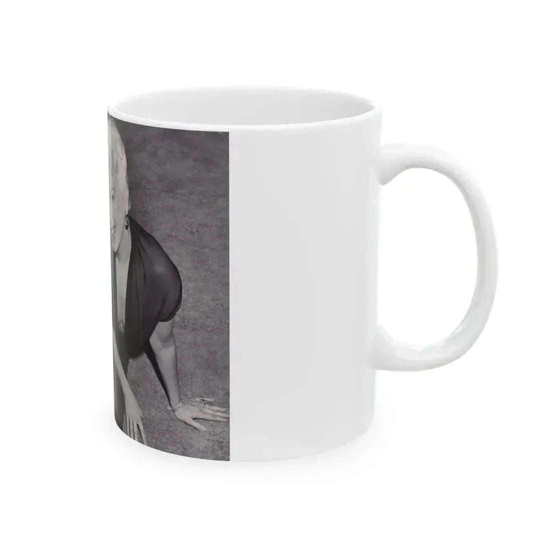 Barbara Nichols #474 (Vintage Female Icon) White Coffee Mug - Go Mug Yourself