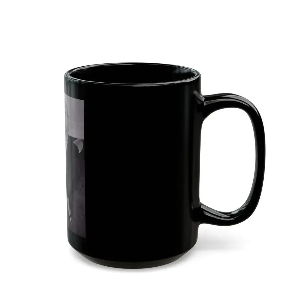 Barbara Nichols #475 (Vintage Female Icon) Black Coffee Mug - Go Mug Yourself