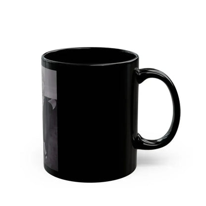 Barbara Nichols #475 (Vintage Female Icon) Black Coffee Mug - Go Mug Yourself