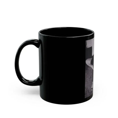 Barbara Nichols #475 (Vintage Female Icon) Black Coffee Mug - Go Mug Yourself