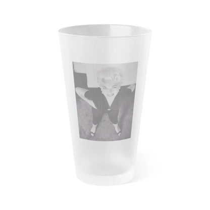 Barbara Nichols #475 (Vintage Female Icon) Frosted Pint Glass 16oz-16oz-Frosted-Go Mug Yourself