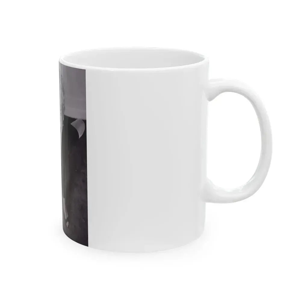 Barbara Nichols #475 (Vintage Female Icon) White Coffee Mug - Go Mug Yourself
