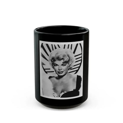Barbara Nichols #478 (Vintage Female Icon) Black Coffee Mug 15oz - Go Mug Yourself