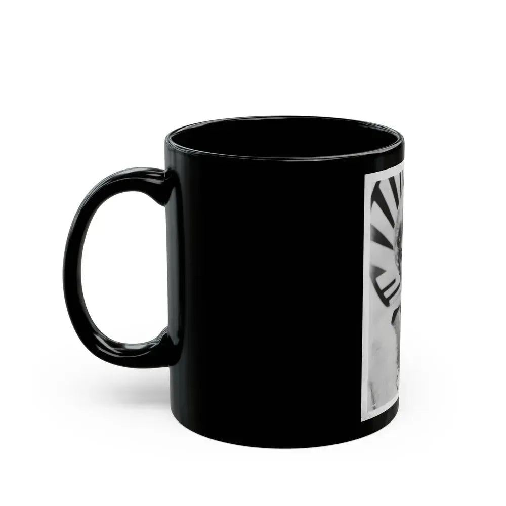 Barbara Nichols #478 (Vintage Female Icon) Black Coffee Mug - Go Mug Yourself