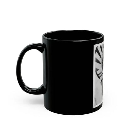 Barbara Nichols #478 (Vintage Female Icon) Black Coffee Mug - Go Mug Yourself