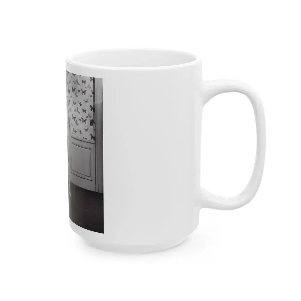Barbara Nichols #479 (Vintage Female Icon) White Coffee Mug - Go Mug Yourself