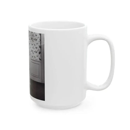 Barbara Nichols #479 (Vintage Female Icon) White Coffee Mug - Go Mug Yourself