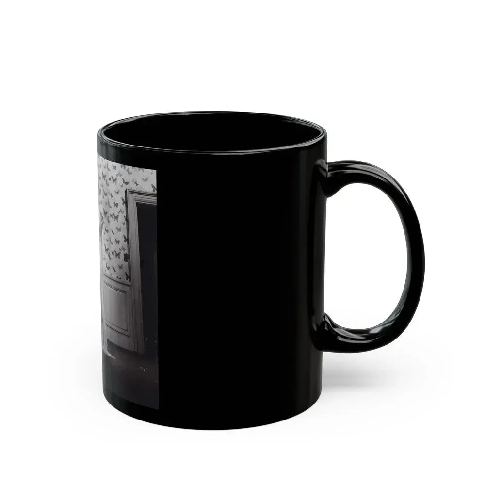 Barbara Nichols #480 (Vintage Female Icon) Black Coffee Mug - Go Mug Yourself