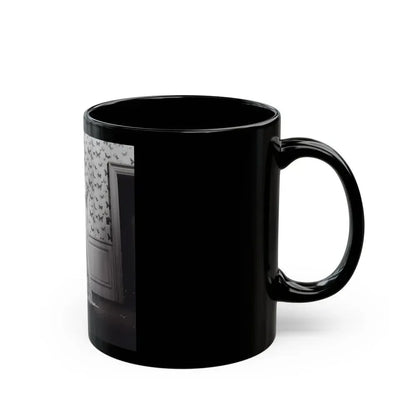 Barbara Nichols #480 (Vintage Female Icon) Black Coffee Mug - Go Mug Yourself