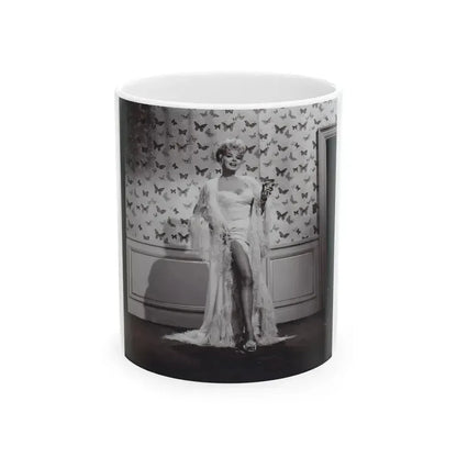 Barbara Nichols #480 (Vintage Female Icon) White Coffee Mug 11oz - Go Mug Yourself