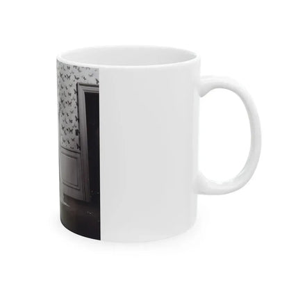 Barbara Nichols #480 (Vintage Female Icon) White Coffee Mug - Go Mug Yourself
