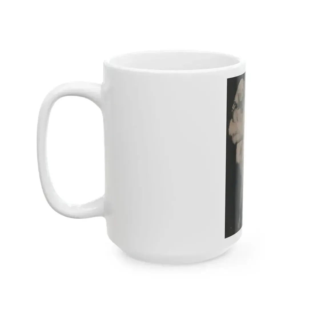 Barbara Nichols #487 - 1 Page & 1 B&W Photo from Cover Girls Models Mag. Nov. '52 (Vintage Female Icon) White Coffee Mug - Go Mug Yourself