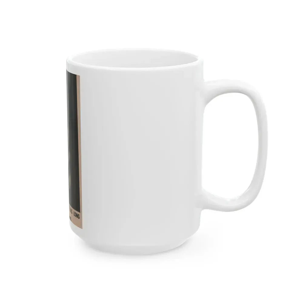Barbara Nichols #488 - Part of Page & 1 B&W Photo from Cover Girls Models Mag. Nov. '52 (Vintage Female Icon) White Coffee Mug - Go Mug Yourself