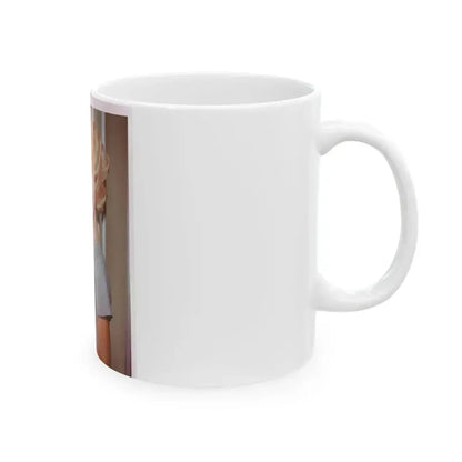 Barbara Nichols #492 (Vintage Female Icon) White Coffee Mug - Go Mug Yourself