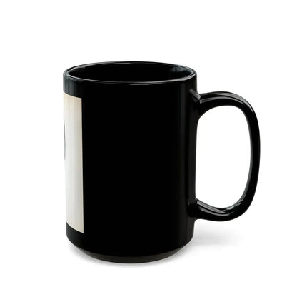 Barbara Nichols #499 (Vintage Female Icon) Black Coffee Mug - Go Mug Yourself