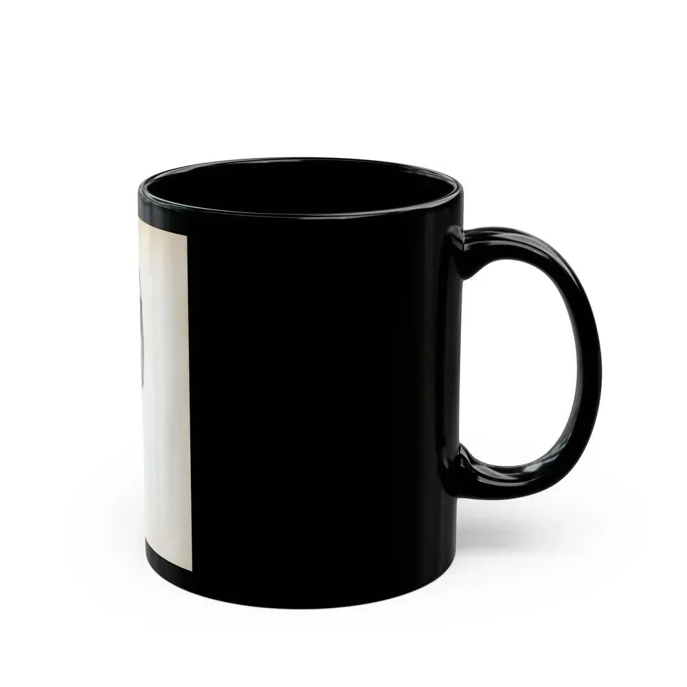 Barbara Nichols #499 (Vintage Female Icon) Black Coffee Mug - Go Mug Yourself