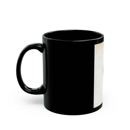 Barbara Nichols #499 (Vintage Female Icon) Black Coffee Mug - Go Mug Yourself