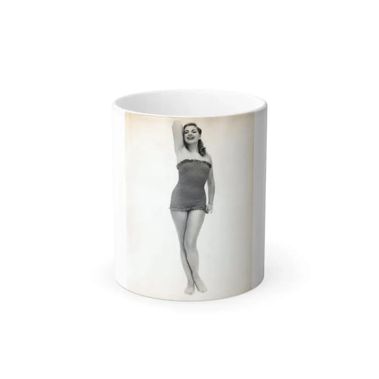 Barbara Nichols #499 (Vintage Female Icon) Color Changing Coffee Mug 11oz - Go Mug Yourself