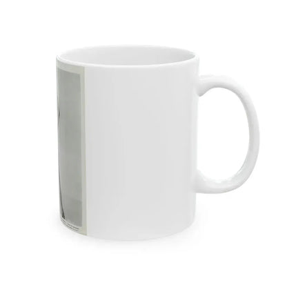Barbara Nichols #50 (Vintage Female Icon) White Coffee Mug - Go Mug Yourself