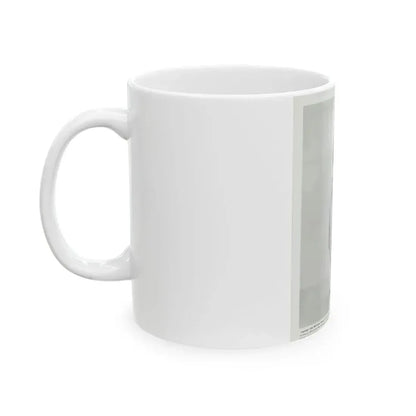 Barbara Nichols #50 (Vintage Female Icon) White Coffee Mug - Go Mug Yourself