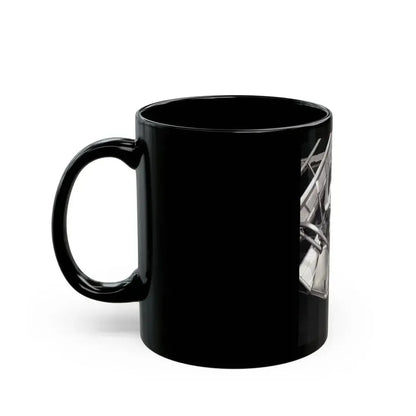 Barbara Nichols #500 (Vintage Female Icon) Black Coffee Mug - Go Mug Yourself