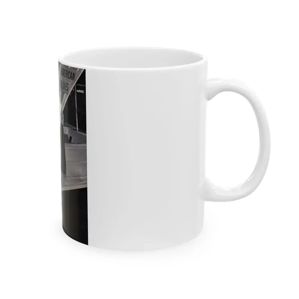 Barbara Nichols #500 (Vintage Female Icon) White Coffee Mug - Go Mug Yourself