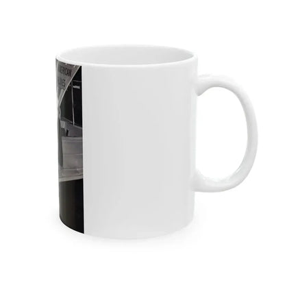 Barbara Nichols #500 (Vintage Female Icon) White Coffee Mug - Go Mug Yourself