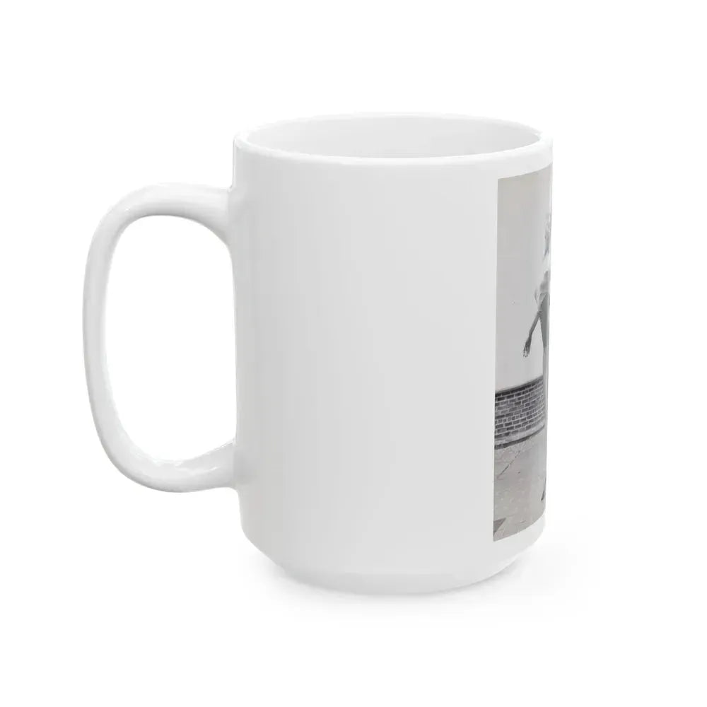 Barbara Nichols #508 (Vintage Female Icon) White Coffee Mug - Go Mug Yourself