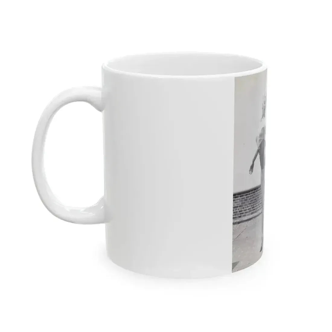 Barbara Nichols #508 (Vintage Female Icon) White Coffee Mug - Go Mug Yourself