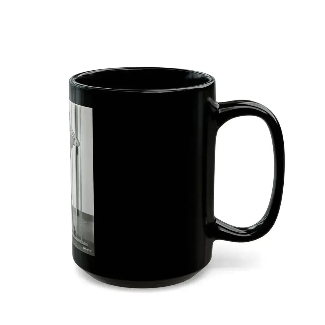 Barbara Nichols #510 (Vintage Female Icon) Black Coffee Mug - Go Mug Yourself