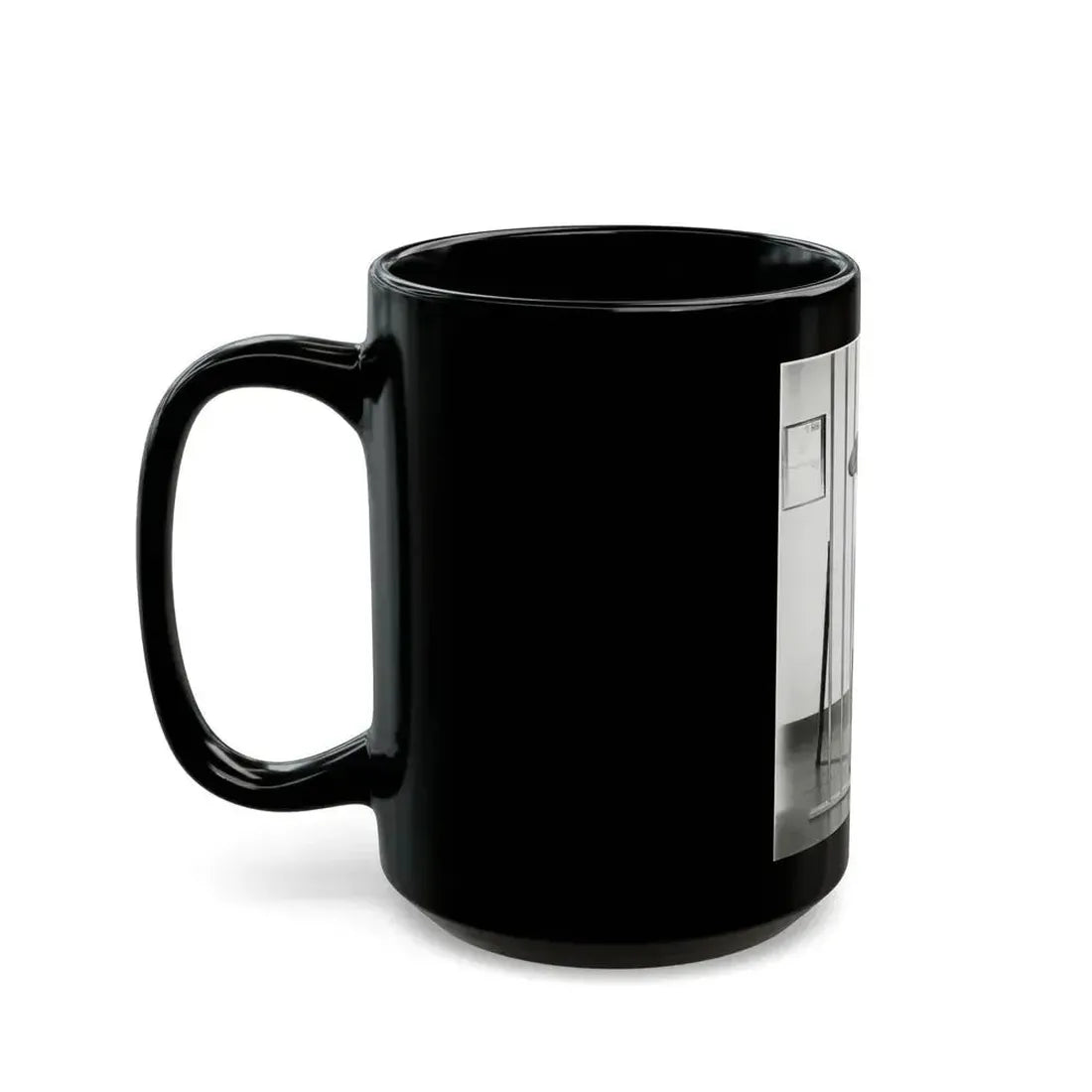 Barbara Nichols #510 (Vintage Female Icon) Black Coffee Mug - Go Mug Yourself