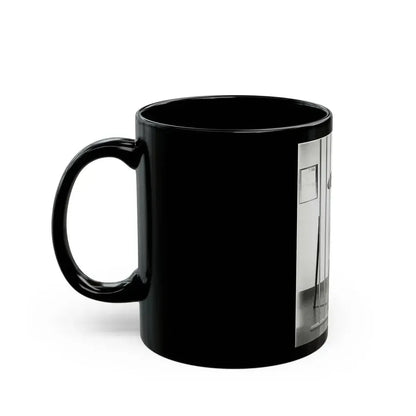 Barbara Nichols #510 (Vintage Female Icon) Black Coffee Mug - Go Mug Yourself