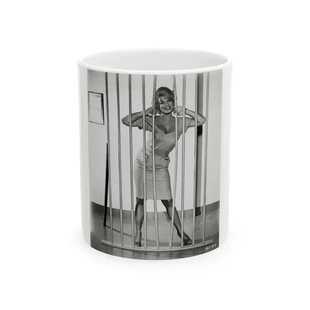 Barbara Nichols #510 (Vintage Female Icon) White Coffee Mug 11oz - Go Mug Yourself