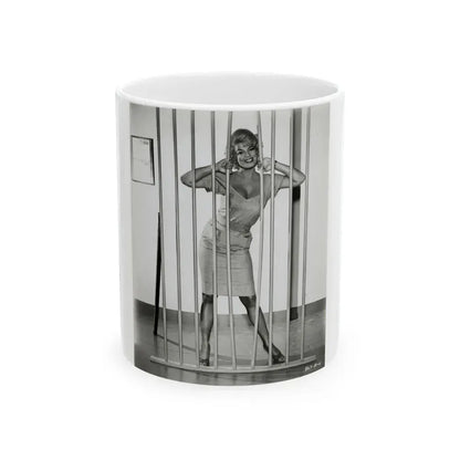 Barbara Nichols #510 (Vintage Female Icon) White Coffee Mug 11oz - Go Mug Yourself