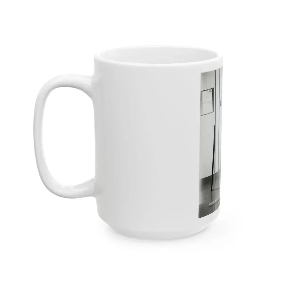 Barbara Nichols #510 (Vintage Female Icon) White Coffee Mug - Go Mug Yourself