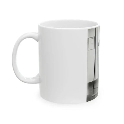 Barbara Nichols #510 (Vintage Female Icon) White Coffee Mug - Go Mug Yourself