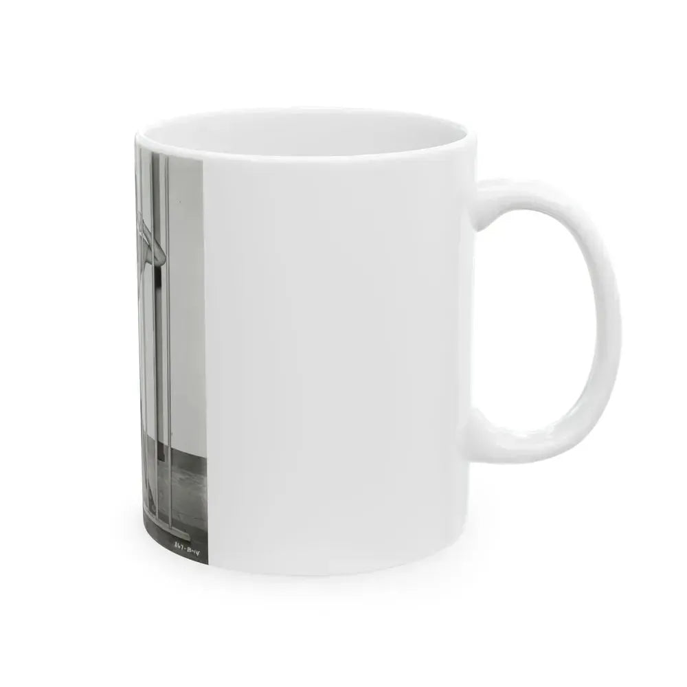 Barbara Nichols #510 (Vintage Female Icon) White Coffee Mug - Go Mug Yourself