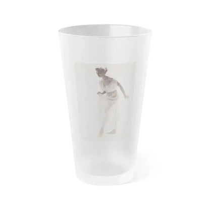 Barbara Nichols #512 (Vintage Female Icon) Frosted Pint Glass 16oz 16oz Frosted - Go Mug Yourself