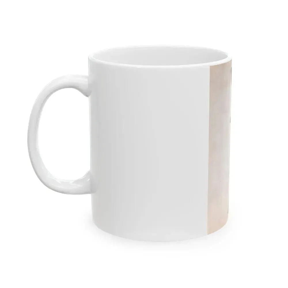 Barbara Nichols #512 (Vintage Female Icon) White Coffee Mug - Go Mug Yourself