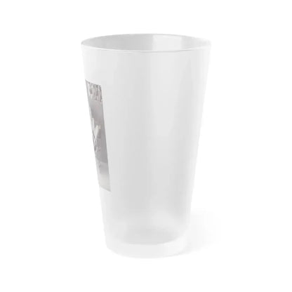 Barbara Nichols #516 (Vintage Female Icon) Frosted Pint Glass 16oz - Go Mug Yourself