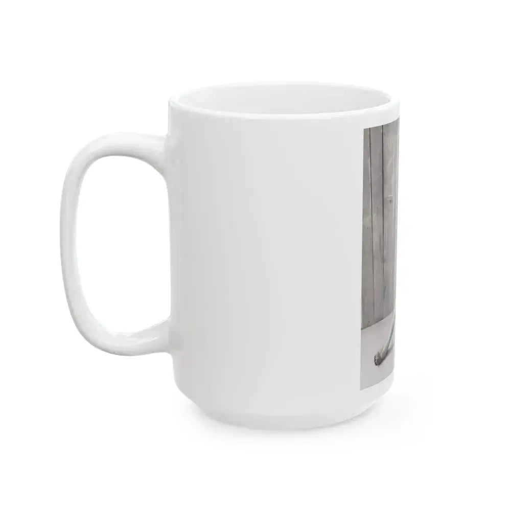 Barbara Nichols #516 (Vintage Female Icon) White Coffee Mug - Go Mug Yourself