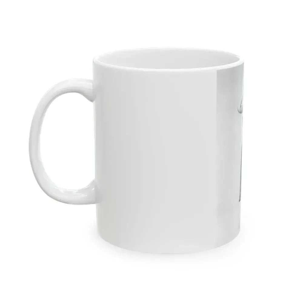 Barbara Nichols #518 (Vintage Female Icon) White Coffee Mug - Go Mug Yourself