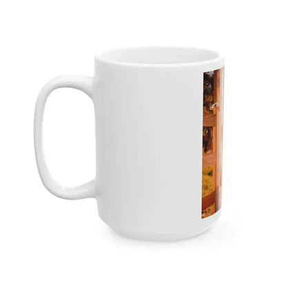 Barbara Nichols #525 (Vintage Female Icon) White Coffee Mug - Go Mug Yourself