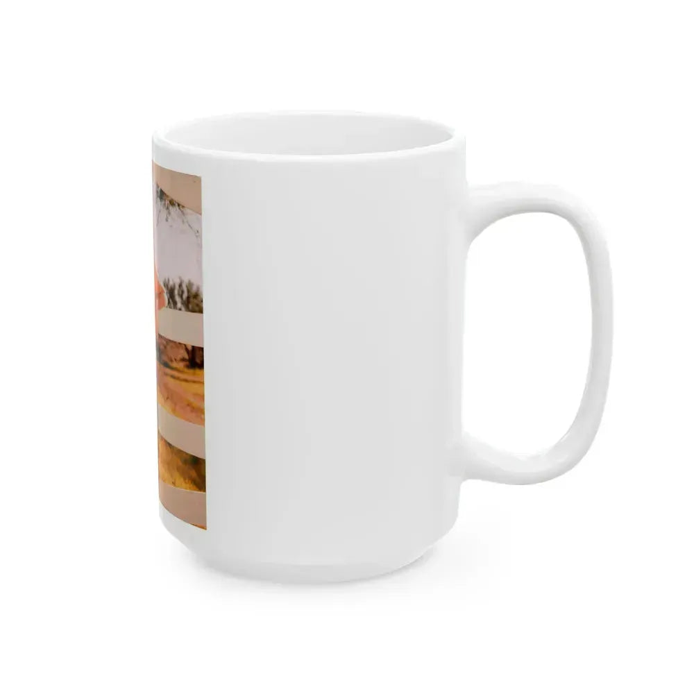 Barbara Nichols #525 (Vintage Female Icon) White Coffee Mug - Go Mug Yourself