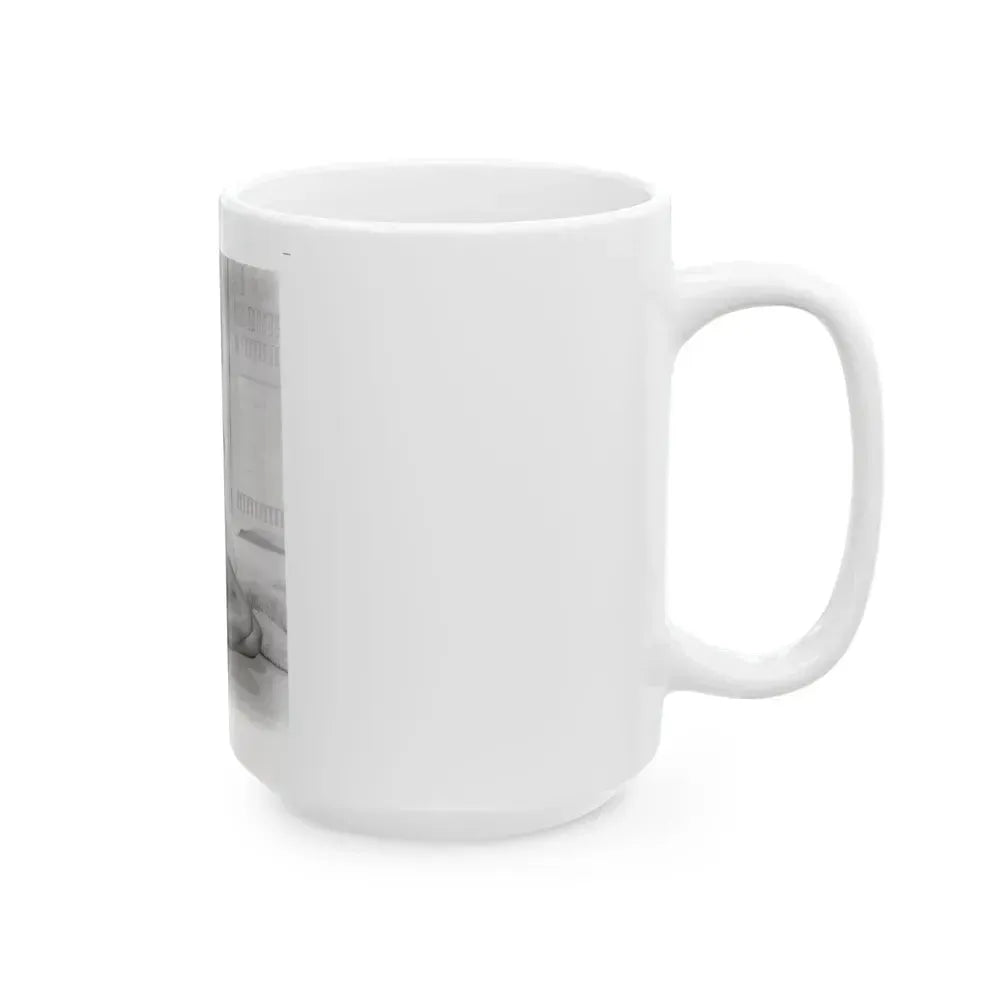Barbara Nichols #526 (Vintage Female Icon) White Coffee Mug - Go Mug Yourself