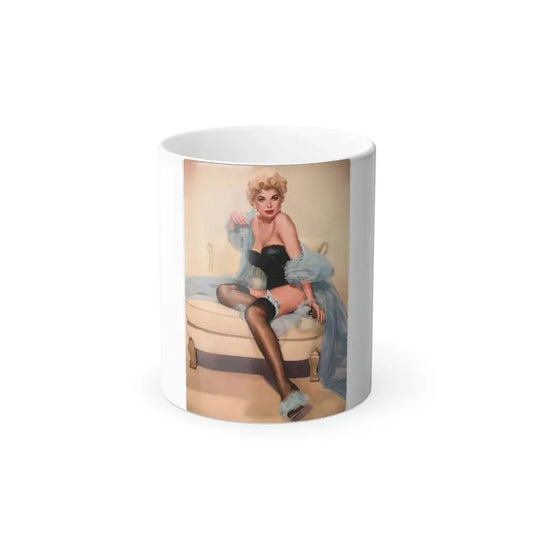 Barbara Nichols #528 (Vintage Female Icon) Color Changing Mug 11oz 11oz - Go Mug Yourself