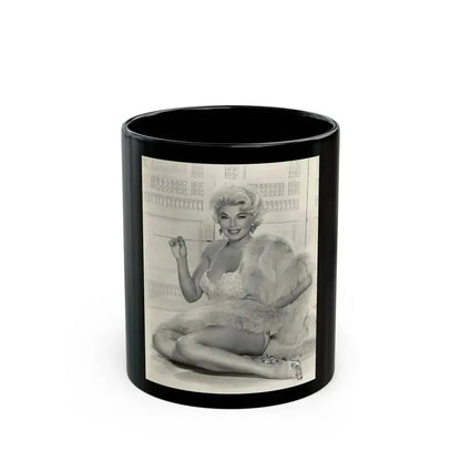 Barbara Nichols #529 (Vintage Female Icon) Black Coffee Mug 11oz - Go Mug Yourself