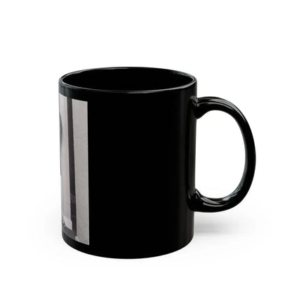 Barbara Nichols #535 (Vintage Female Icon) Black Coffee Mug - Go Mug Yourself